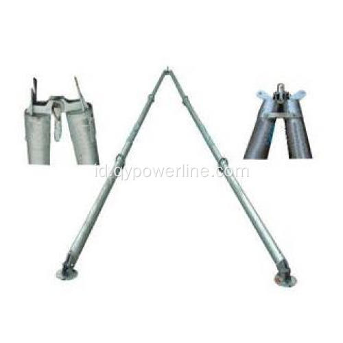 Aluminium Alloy A-shape Tubular Gin pole